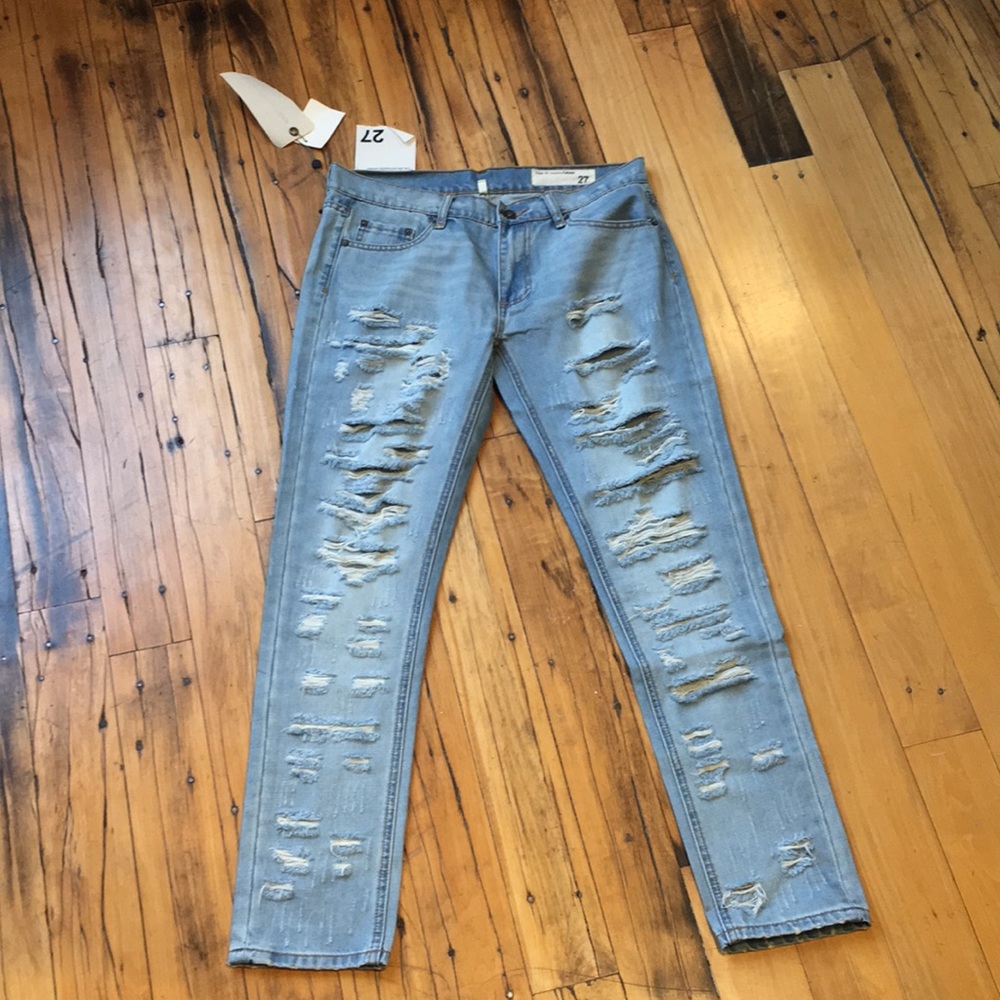 NWT Rag & Bone 'the Dre' Extreme Distressed Skinny - Picture 4 of 8